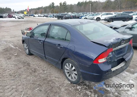 2010 Honda Civic Ex-L from USA, damaged, VIN 2HGFA1F96AH545671